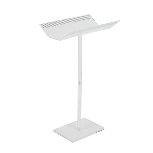 Akryl Hår Extension Stand Transparent Sektioneringsdisplay Hår Extension Holder til Salon Hjem