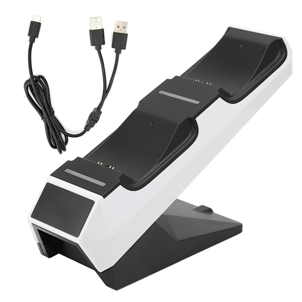 SND‑459A Controller Opladerstation Type‑C Interface Hurtig Opladerstation med LED-indikator til PS5 Controller