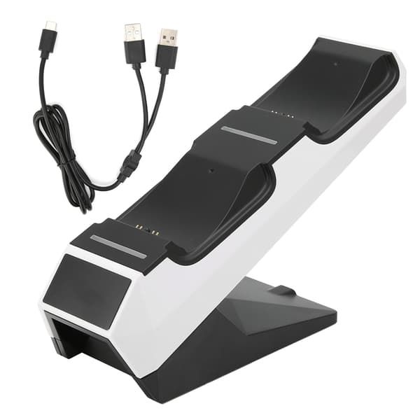 SND‑459A Kontrolladdningsstation Typ‑C Gränssnitt Snabbladdningsstation med LED-indikator för PS5-kontroll