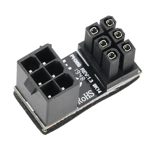 PH36B 6PIN 180 Graders Vinklet Strømadapter Strøm Interface Konverter Stik