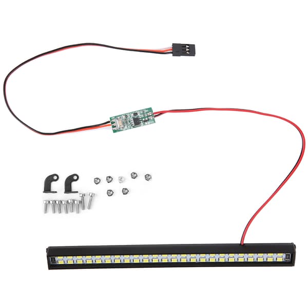 48 stk Lampeperler RC Bil Taklampe RC Crawler Universal LED Lysstang Del Tilbehør