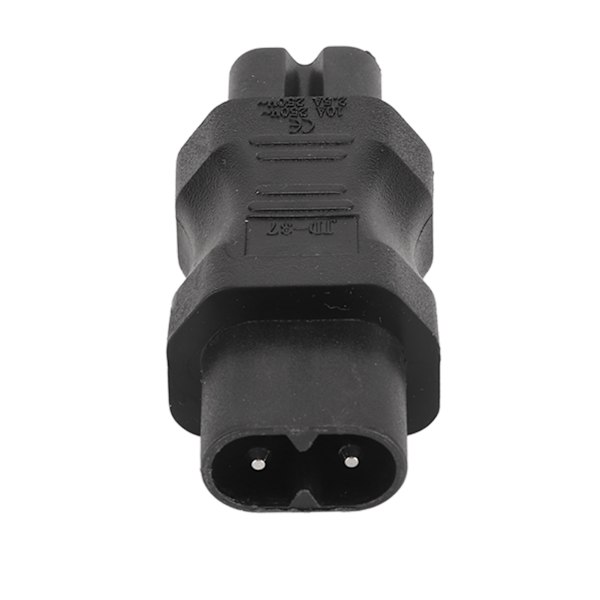 5 stk IEC320 C8 til IEC320 C7 konverterstik 2 ben 2500W strømadapter til bærbar computer