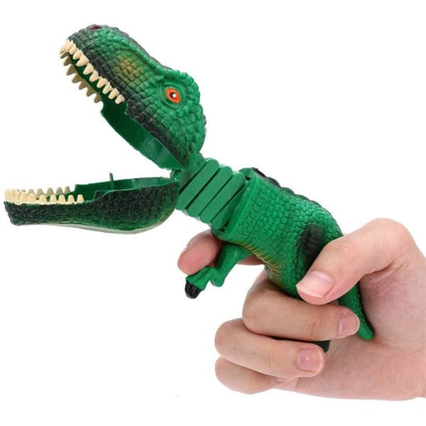 Nyhet Dinosaur Dyrefigurer Grabber Klo Spill Snapper Plukk Opp Klo Foreldre Barn Interaktiv Barnegave