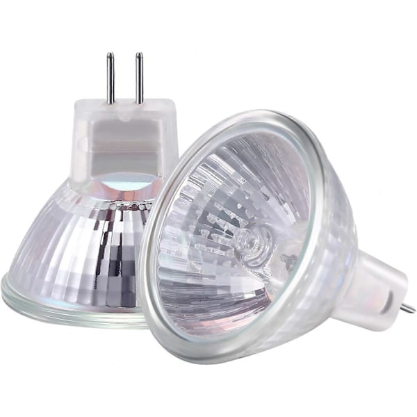 10 st Volframhalogenlampor 12V Lågspänning MR16 Kvarts Halogen Spotlight Lampor (35W)