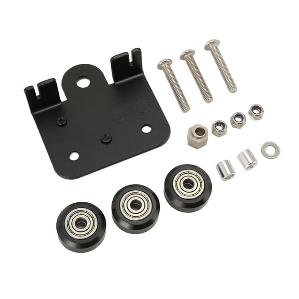 3D Ekstruder Bagplade med Trækhjul til Ender 3 3s 3 Pro CR 10 CR 10S S4 S5 Serie 3D Printer