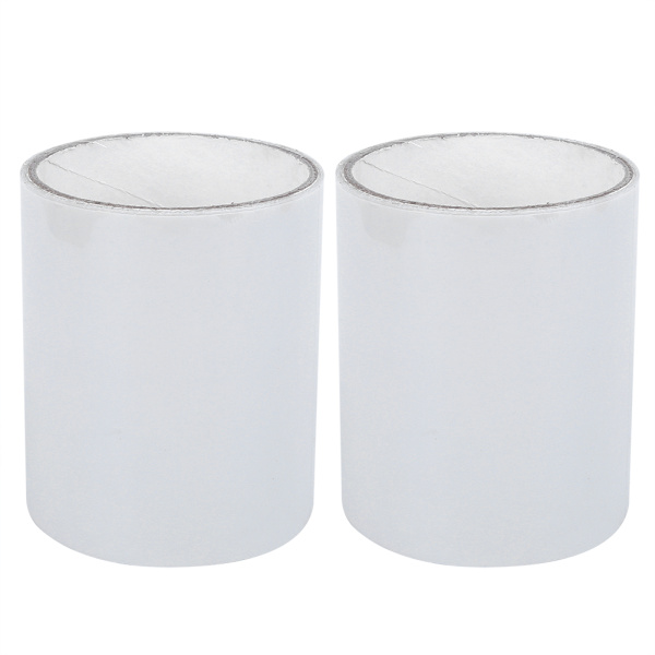 2 st vita starka självhäftande vattentäta rör slang läckage reparation tejp tillbehör 10cm x 1,5m