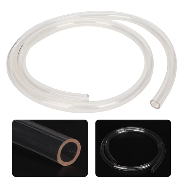 Universal 3/8 Slim Computer PVC Vandkølingsrør Vandblok Blødt Rør 9.5x12.7mm (Transparent)