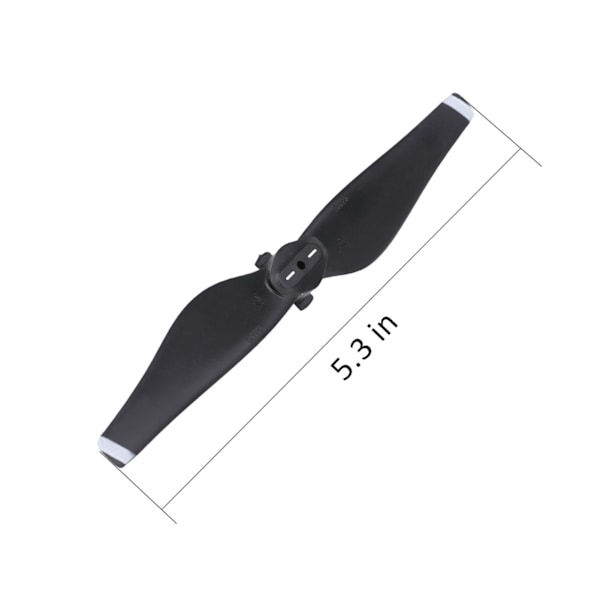 Mavic Air Drone Quick Release Propellrar - 2 par (White Stripe)