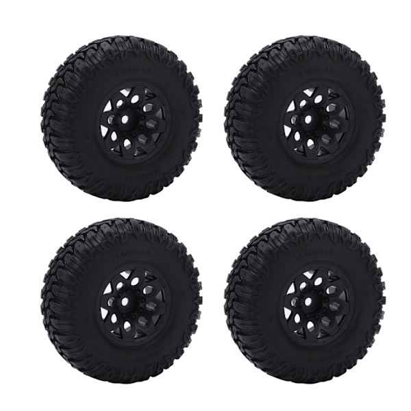 1,9 tums gummidäck halkfri struktur hög nötningsbeständighet RC klätterbilsdäck för SCX10 90046 för TRX4 för D90