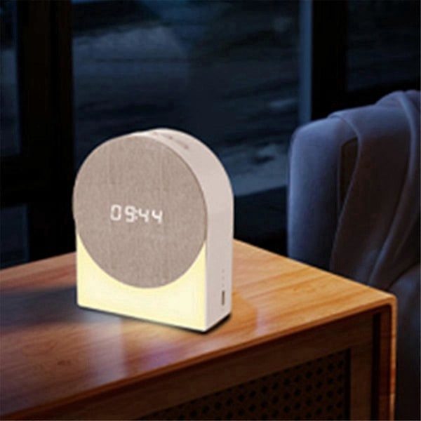 4-in-1 digitaalinen herätyskello + kaiutin + Bluetooth-kaiutin + yövalo