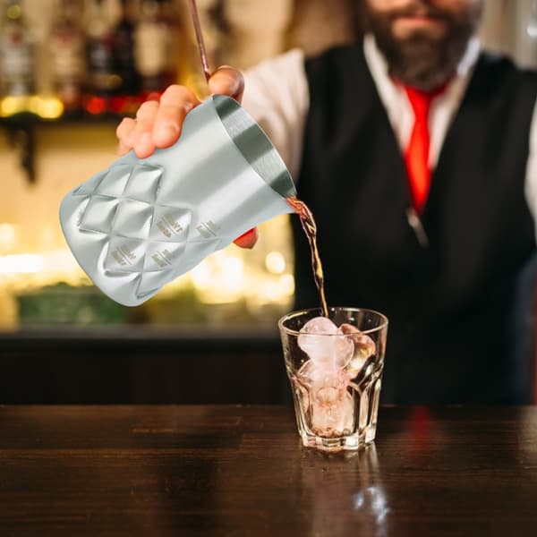 50 ml rostfritt stål bar kaffe mjölk öl cocktail måttkopp vinverktyg