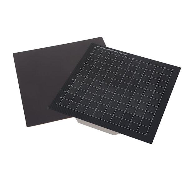 PEI-ark med dubbelsidig flexibel stålplatta för 3D-skrivare 235x235mm / 9,25x9,25in