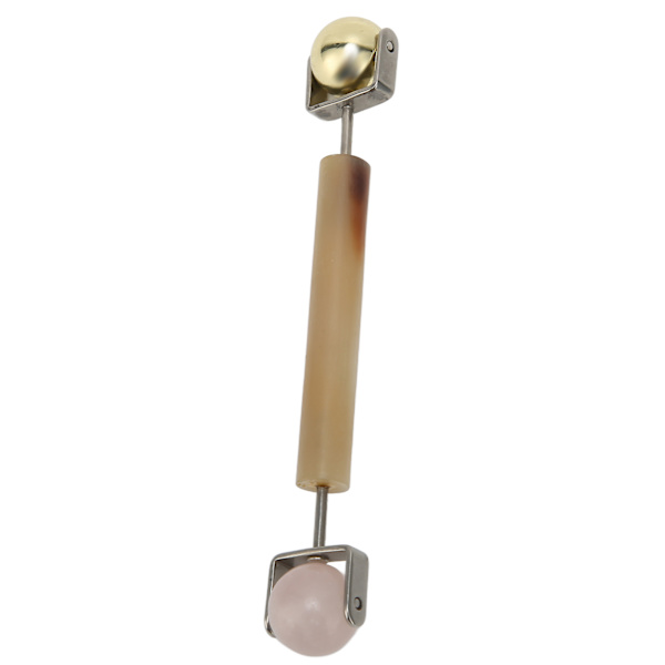 Ansiktsroller Massager Handhållen Bärbar Ergonomisk Ansiktshud Lyftande Stramande Massager för Halsarmar