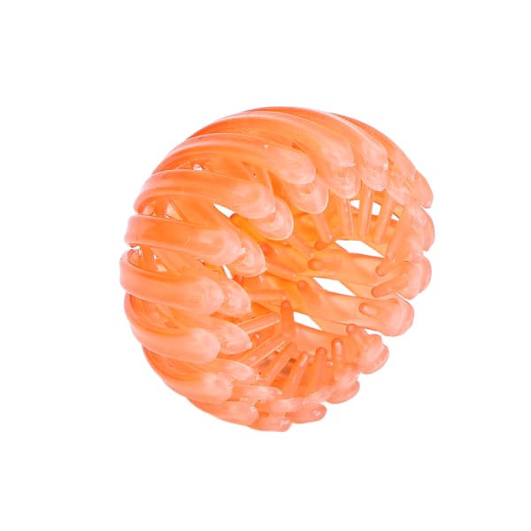 Fågelboformade hårklämmor Kvinnor Flickor Elegant Expanderbar Hårknut Hästsvanshållare Håraccessoarer Orange