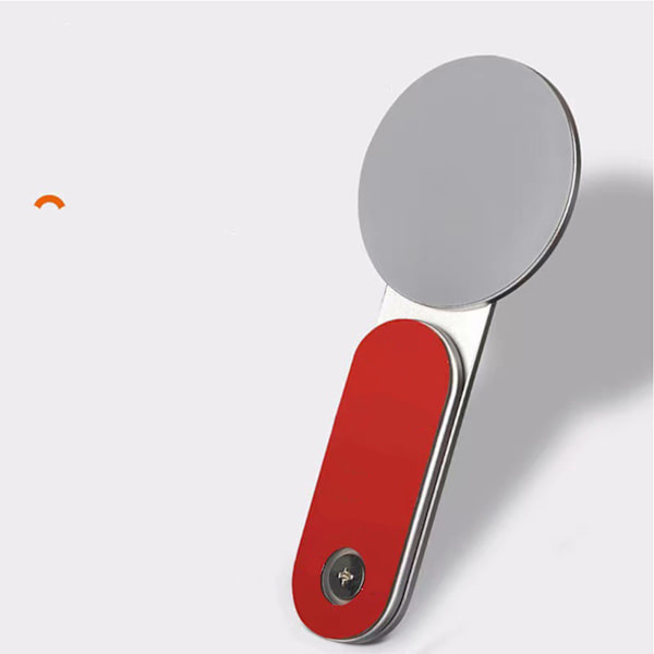 Magnetisk telefonhållare för bärbar dator för IOS Phone 12 13 Stark magnetisk kraft Aluminiumlegering Laptop sidomonterad telefonhållare Silver