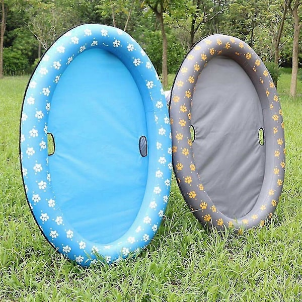 Pool Floats för Hundar, Uppblåsbar Flytande Madrass för Husdjur, Hund Flytflotte, Poolleksaker Pool Float för Hundar Under 40kg
