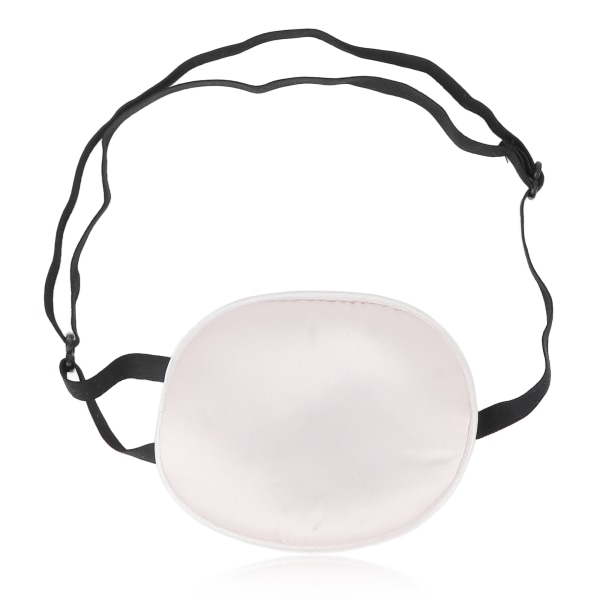 Amblyopia-silmälappu silkkipuuvillainen elastinen hihna koko cover valoa estävällä Strabismus-silmätyynyllä aikuisille Pinkki