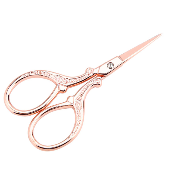 DIY korssting Antikk sysaks Kommode Broderiverktøy Liten saks (rose)