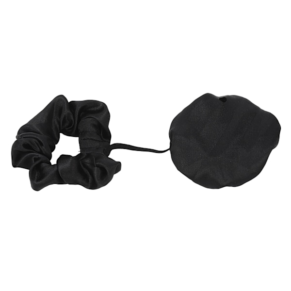 Drikkeovertræk Scrunchie Sæt Vandtæt Pulverforebyggelse Drikkebeskytter Overtræk Scrunchie til Kop Glas Sort