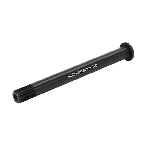 Vejcykelnavrør Aksel Cykel Aluminiumlegering Hulnav Aksel Aksel CykeltilbehørΦ12x124LxM12(P1.0)x16L