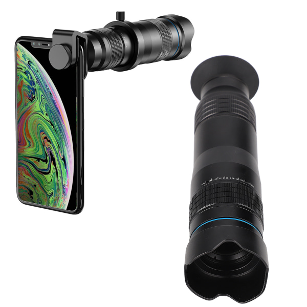 28X Mobiltelefon Zoom Lens Telefoto Zoom Telefon Kamera Lens Teleskop til IPhone til Samsung