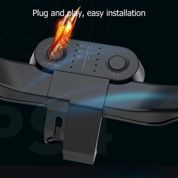 Controller Paddles Multifunktionel Ergonomisk 10 Key Mappings Bagknap Tilbehør til PS4 Controller