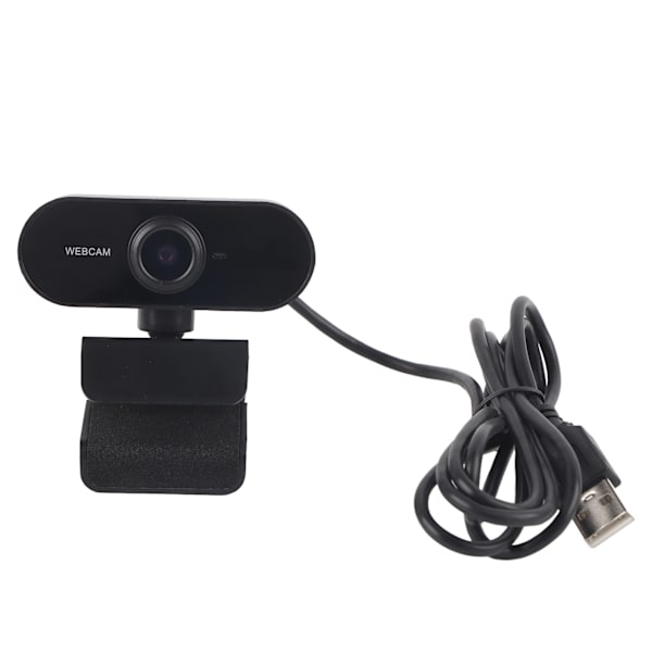 Webcam USB-kamera med indbygget mikrofon, computertilbehør til liveudsendelse og netundervisning