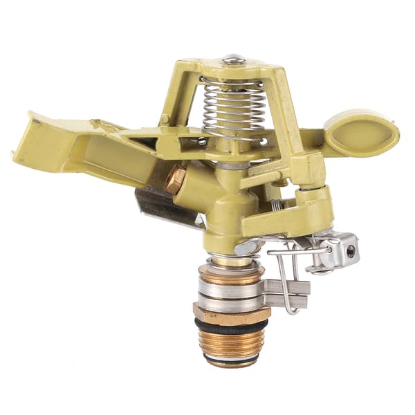 Utvendig gjenge G1/2 sinklegering sprinkler roterende sprøytedyse for hageplen vanning