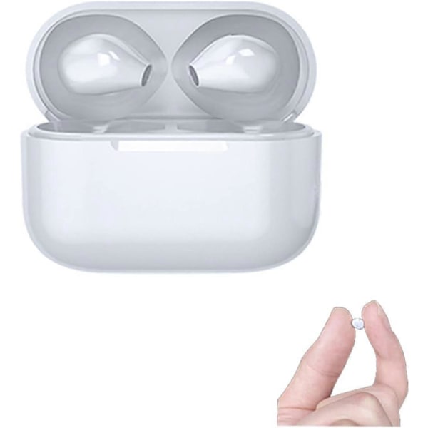 Näkymättömät nappikuulokkeet mini piilotettu bluetooth-kuuloke piilotetut mini langattomat kuulokkeet näkymättömät