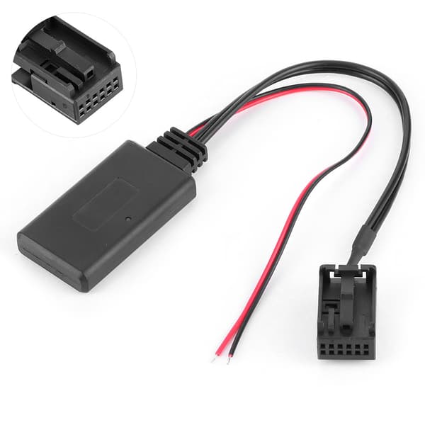 Bil Trådlös Bluetooth AUX Adapter Tillbehör Passar för Z4 E85 X3 E83 E39 E60 E61 E63 E64