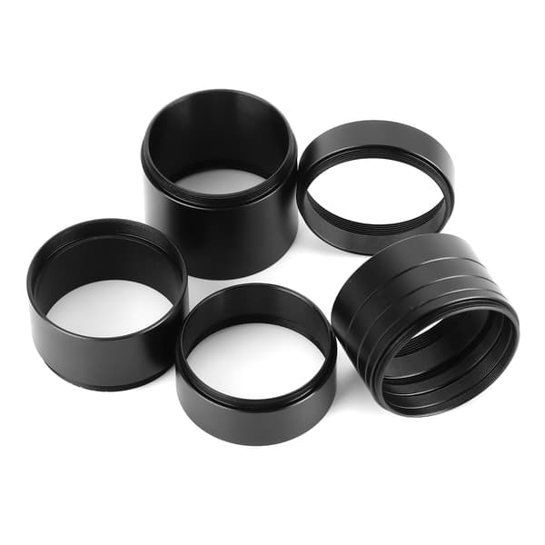 8 stk./sæt 3/5/7/10/12/15/20/30 mm objektivadapterring forlængerrør astronomisk teleskoptilbehør