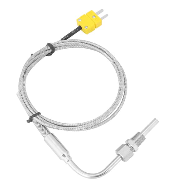 EGT Termoelement K Type til Udstødningsgas Temp Probe med Eksponeret Spids og Stik