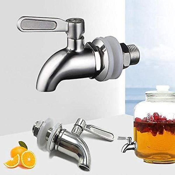 Drikkevareautomat i rustfrit stål Vandhane til Homebrew Barrel Fermentering Vinøl Spigot Juice Dispenser