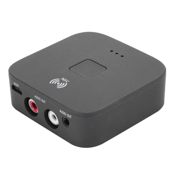 Bluetooth RCA-mottaker 3,5 mm Jack AUX trådløs adapter Lydmottakerverktøy for TV-bil
