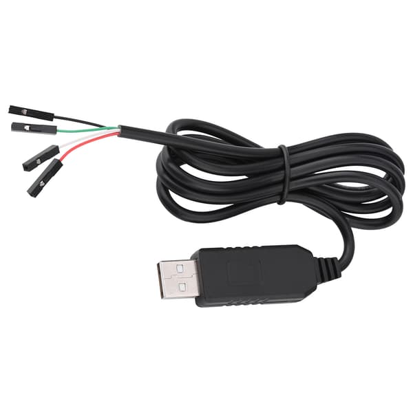 PL2303HX RS232 Oppgradert omformer USB til COM/TTL seriell adapter STC nedlastingskabel