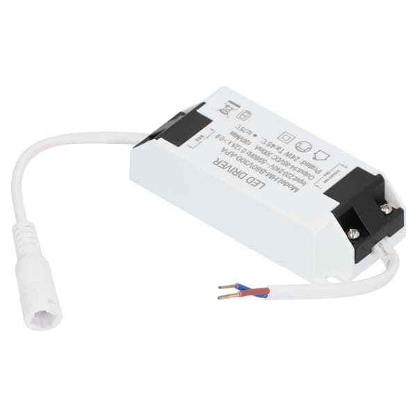24W LED Driver Transformer med Kabel Konstant Strøm 300mA Input AC220‑240V Output DC54‑85V