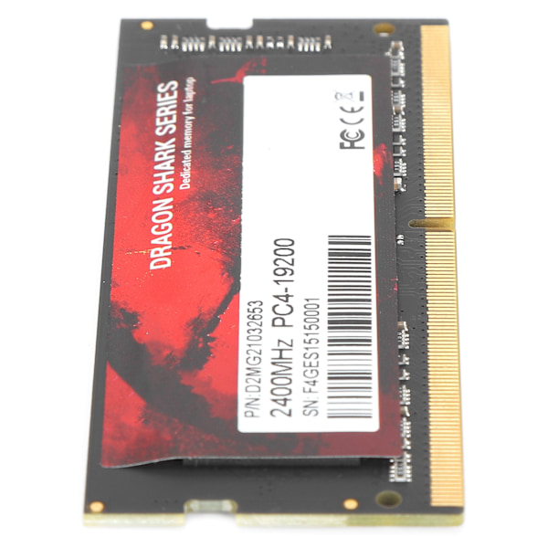 DDR4 RAM Slim Aluminium Hög prestanda Enkel installation DDR4‑2400MHz PC4‑19200 Notebook Minne 8GB