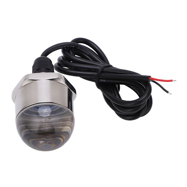 304 Rustfrit Stål Marine Undervandslys 12V LED Rund Undervandslampe til Yacht Båd Blåt Lys