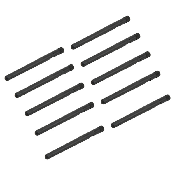 10 stk Antenne SMA hann indre pin Omnidireksjonell høy forsterkning roterbar justerbar ekstern antenne