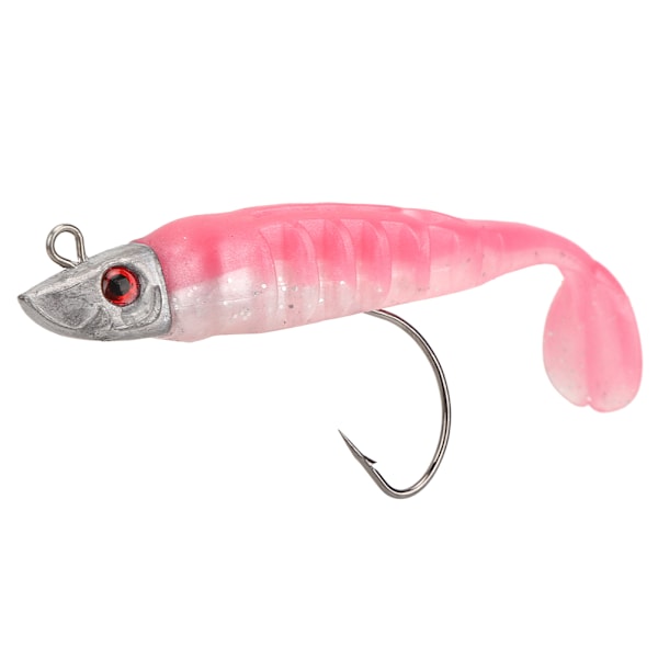 2PCS PVC Jighead krok Vinter Isfiske Lokk Kunstig Myk Simulering Agnsverktøy Tilbehør1#