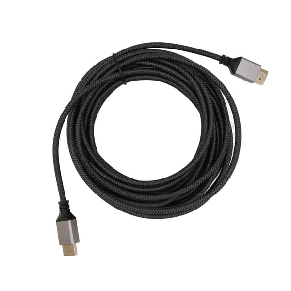 HD Multimedia Interface-kabel Höghastighets 4K 60Hz HD Multimedia Interface-kabel Hane till Hane-kabel för surfplatta kamera dator 7.5M