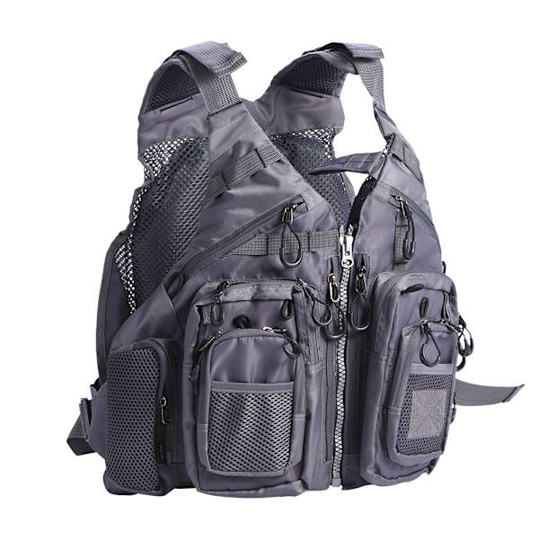 Outdoor Multi function Unisex aikuisten pelastusliivit pelastusliivit (tummanharmaa)