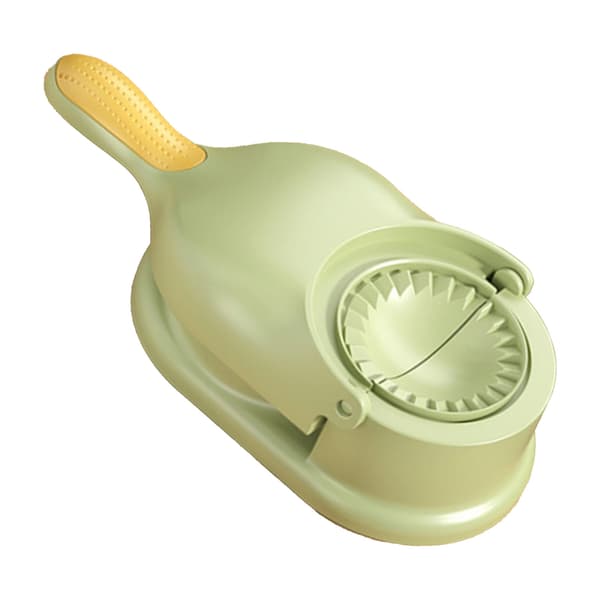 Dumpling Maker PP Manuell Dumpling Skin Maker Formpressmaskin DIY-verktyg för hemköket Grön