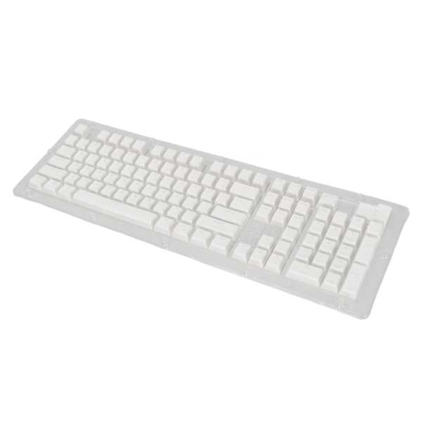 PBT Tangentbord Hög Låg Layout Dubbellager 2 Färg 108 Tangenter Mekaniska tangentbord för 61 87 104 108 Tangentbord Vit