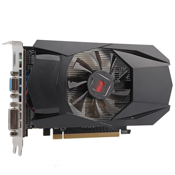 HD7670 1GB Gaming Grafikkort Skjerm Videokort 128bit DDR5 Datakomponenter