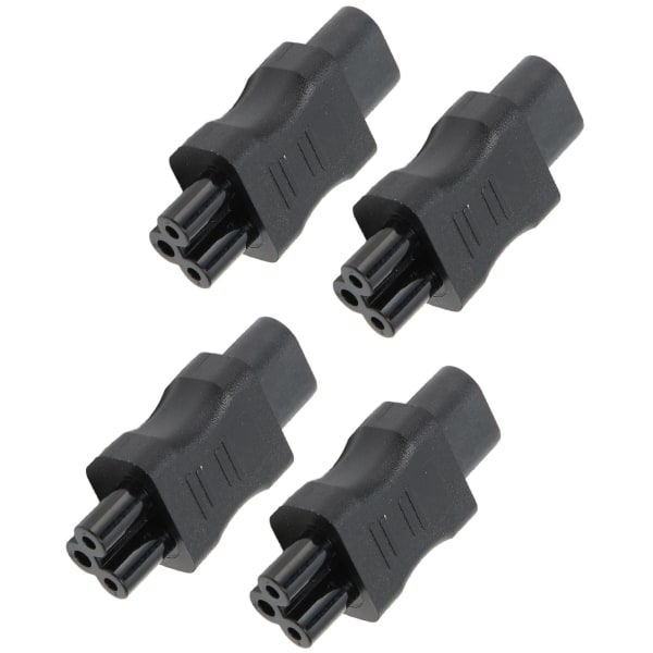 IEC320 C8 till IEC320 C5 Converter 10A 250V 2.5A 250V Power Adapter för Laptop Power UPS Server 4st