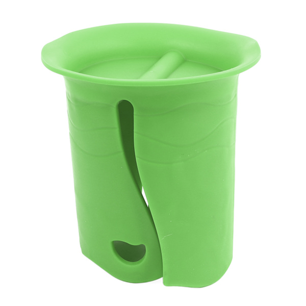 Kajak Drikkeholder Multifunktionel Anti Slip Nem at Installere TPR Praktisk Paddle Board Kopholder til Fiskeri Grøn