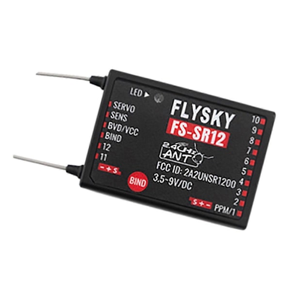 -SR12 Mottagare 12CH 2.4G PWM Mottagare