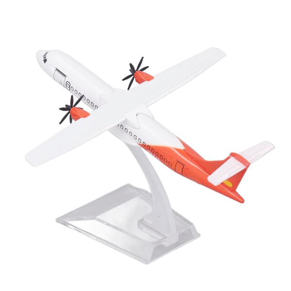 ATR-72 Airliner Model Farvefast Simuleret Udsøgt Højstyrke Legering Flymodel til Hjemmekontor