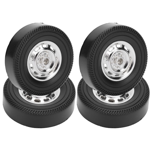 4 kpl metallia ajelehtivaa kumipyörän rengasvaihtotarviketta WPL D12 1/10 RC-autoon, tyyppi A